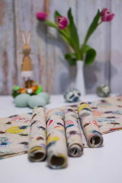 Wzory haftu na materiale